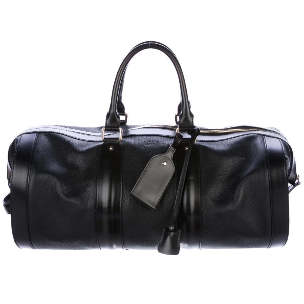 Beautiful Authentic Gucci Leather Duffel Bag